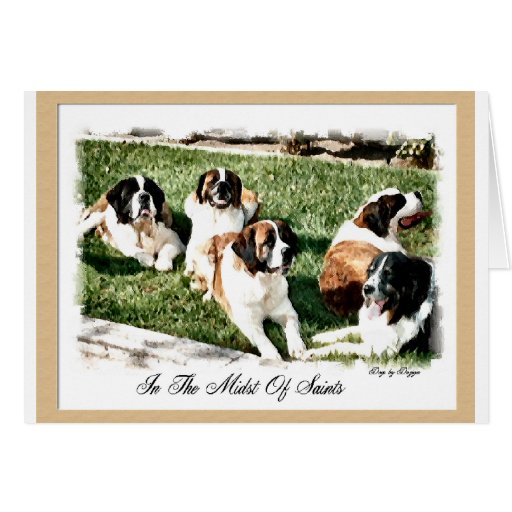 St Bernard Christmas Cards If you can not respond to each person individually, trying to figure out a gift that would benefit all and purchase the item in bulk. Gifts of .