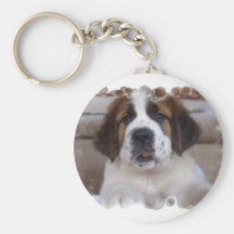 Saint Bernard Keychain