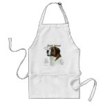 Saint Bernard (rough) History Design aprons