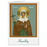 Saint brigid of Ireland - Greeeting Card