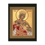 Saint Catherine Prayer Card postcards