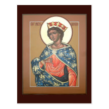 Saint Catherine Prayer Card Postcards