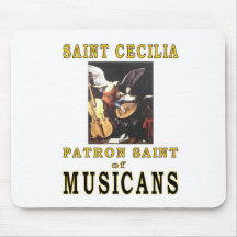 SAINT CECILIA MOUSE PAD