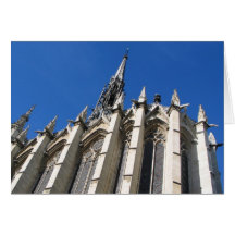 Saint Chapelle Paris Greeting Card