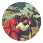 Saint Christopher. By Hieronymus Bosch (Best Quali stickers