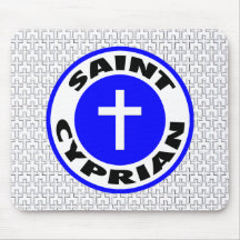 Saint Cyprian Mouse Pad
