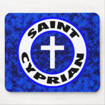 Saint Cyprian Mouse Pad