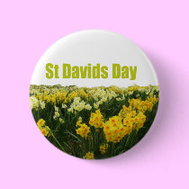 Saint Davids Day buttons
