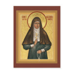Saint Elizabeth the New Martryr Prayer Card postcards
