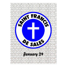 Saint Francis De Sales Postcard