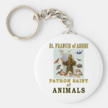 SAINT FRANCIS of ASSISI Key Chains