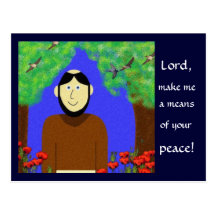 Saint Francis of Assisi Postcard