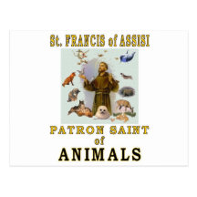 SAINT FRANCIS of ASSISI Postcards