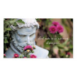 Saint Francis of Assisi Prayer Cards Business Card Templates
