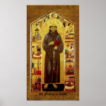 Saint Francis of Assissi Mediaeval Iconography