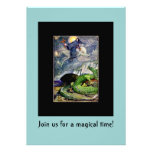 Saint George and Dragon invitations