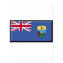 Saint Helena Flag Post Cards