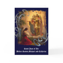 Saint Joan of Arc Greeting Card (blank)