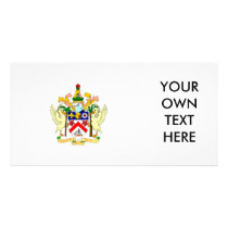 Saint_Kitts and Nevis Coat of Arms Picture Card