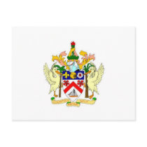 Saint_Kitts and Nevis Coat of Arms Postcards