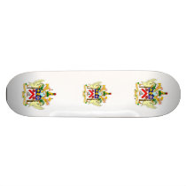 Saint_Kitts and Nevis Coat of Arms Custom Skateboard