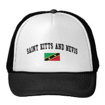 SAINT KITTS AND NEVIS TRUCKER HATS