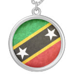 Saint Kitts / Nevis Flag Pendant
