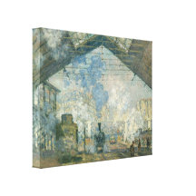 Saint-Lazare Station - Claude Monet Canvas Print