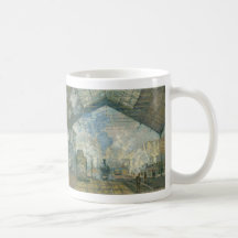 Saint-Lazare Station - Claude Monet Mugs