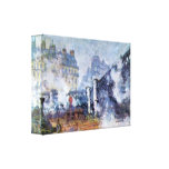Saint Lazare station in Paris by Claude Monet Canvas Prints