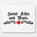 Saint Lucia Tattoo Style mousepads