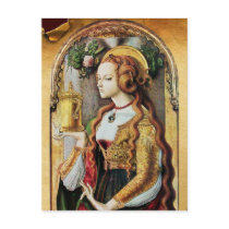 SAINT MARY MAGDALENE Parchment Postcards
