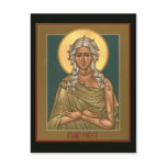 Saint Mary of Egypt Prayer Card postcards