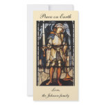 Saint Michael (stained glass) by Burne Jones photo cards