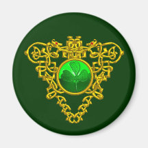 SAINT PATRICK'S CELTIC HEART FRIDGE MAGNETS