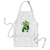 Saint Patrick's Day Beer Powered Superhero Apron