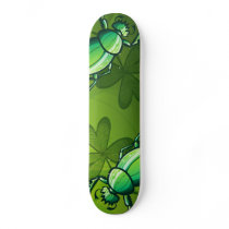 Saint Patrick's Day Beetle Skateboard Deck