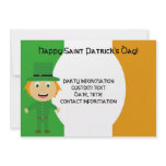 Saint Patrick's Day Celebration invitations