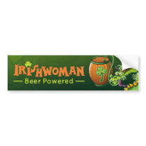 Saint Patrick's Day Dragon Bumper Stickers