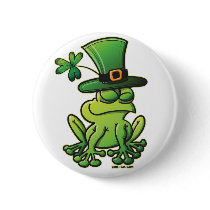Saint Patrick's Day Frog Pins