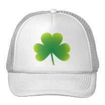 Saint Patrick's Day Shamrock Trucker Hat