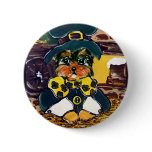 Saint Patty Yorkie Poo buttons