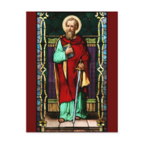Saint Paul (Paul the Apostle) Stained Glass Art