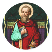 Saint Paul (Paul the Apostle) Stained Glass Art