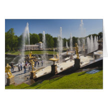 Saint Petersburg, Grand Cascade fountains 14 Cards