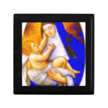 SAINT ROSE OF LIMA JEWELRY BOX