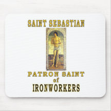 SAINT SEBASTIAN MOUSEPAD