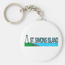 Saint Simons Island, Georgia Keychain