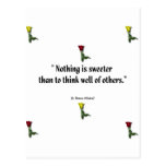 Saint Therese Quote 1 Post Cards