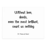 Saint Therese Quote Postcard